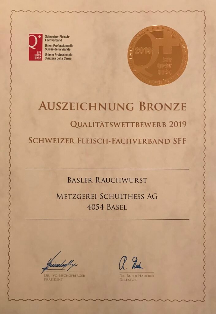 Basler Rauchwurst