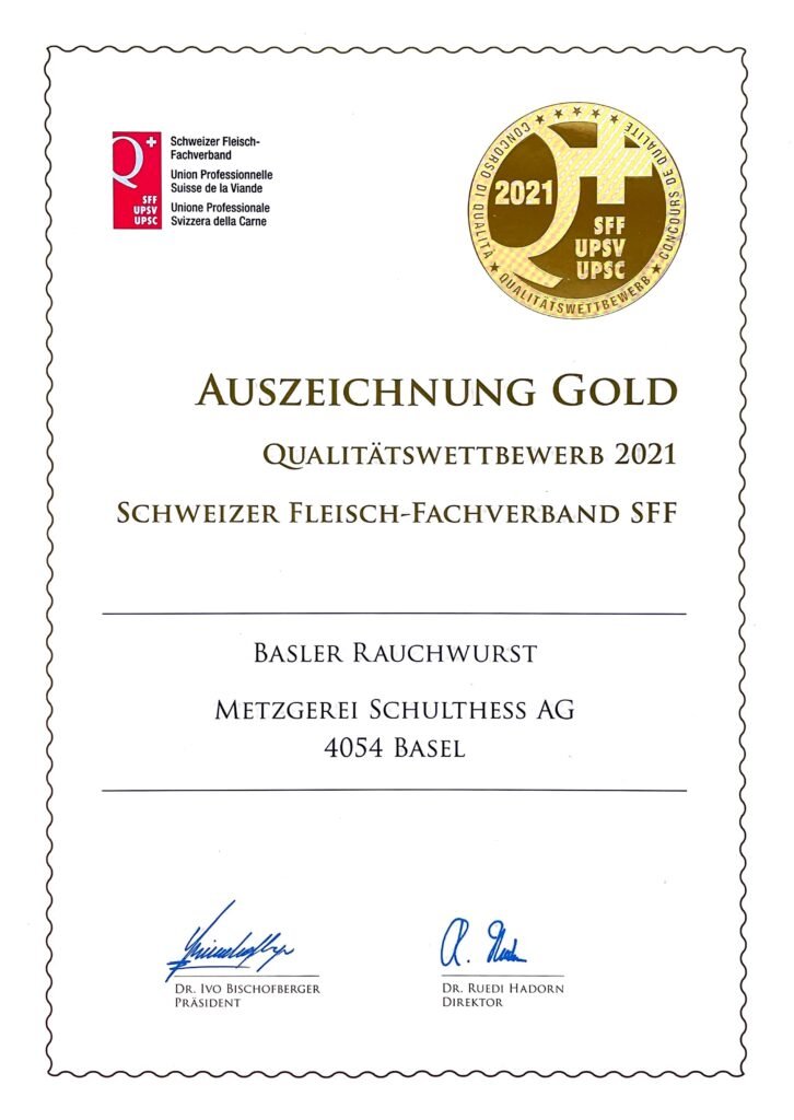 Basler Rauchwurst